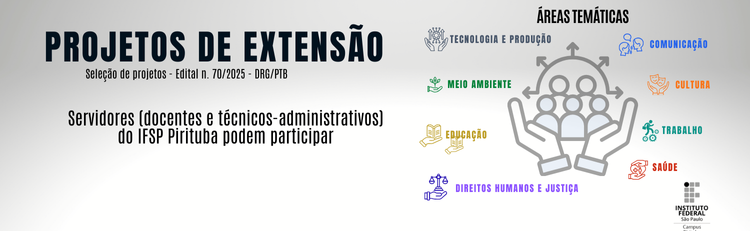 Seleção Projetos de Extensão 2026