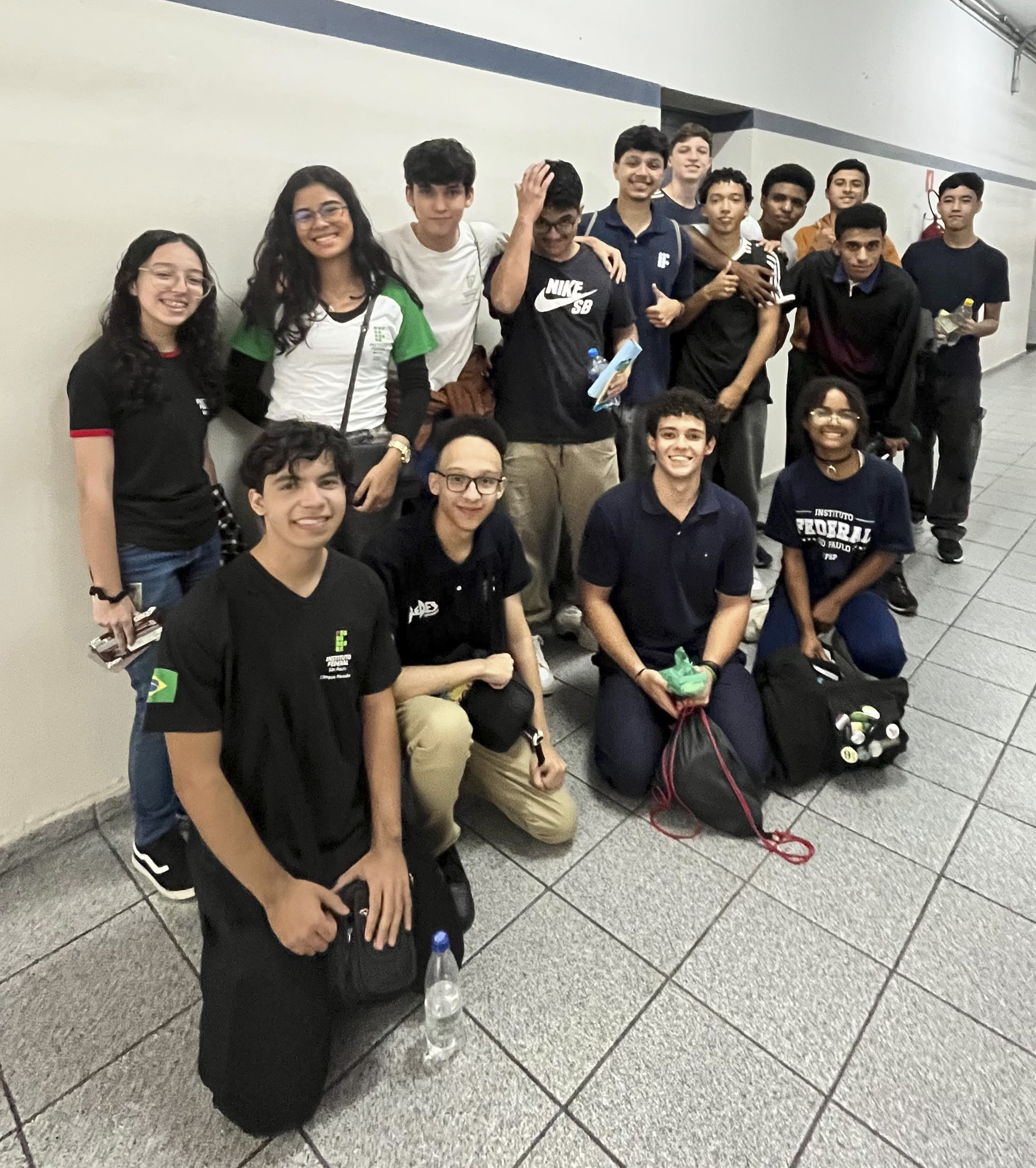 Estudantes do Campus São Paulo Pirituba participantes da segunda fase da OBMEP.